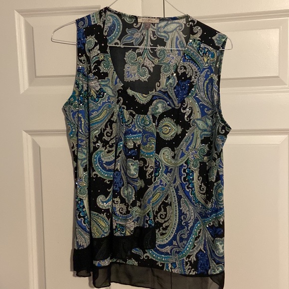Women’s like new top by Roz & Ali size 1X. - Picture 6 of 8